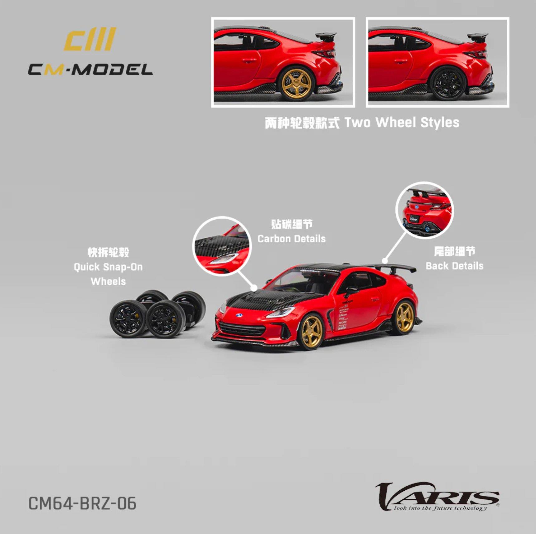 1/64 Subaru BRZ Varis Arising-1 RED (CM Model)