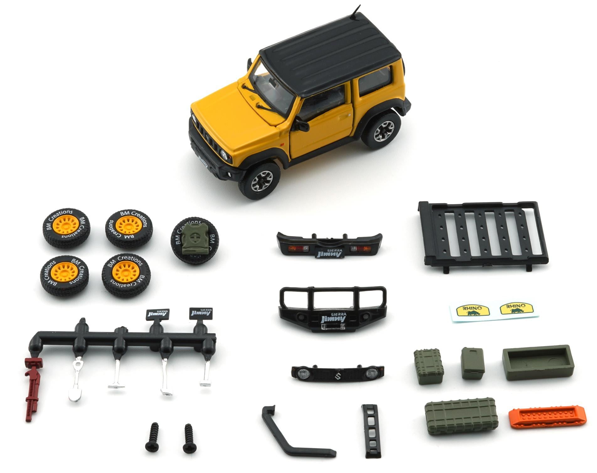 1/64 Suzuki Jimny Sierra Rhino Accessory Pack