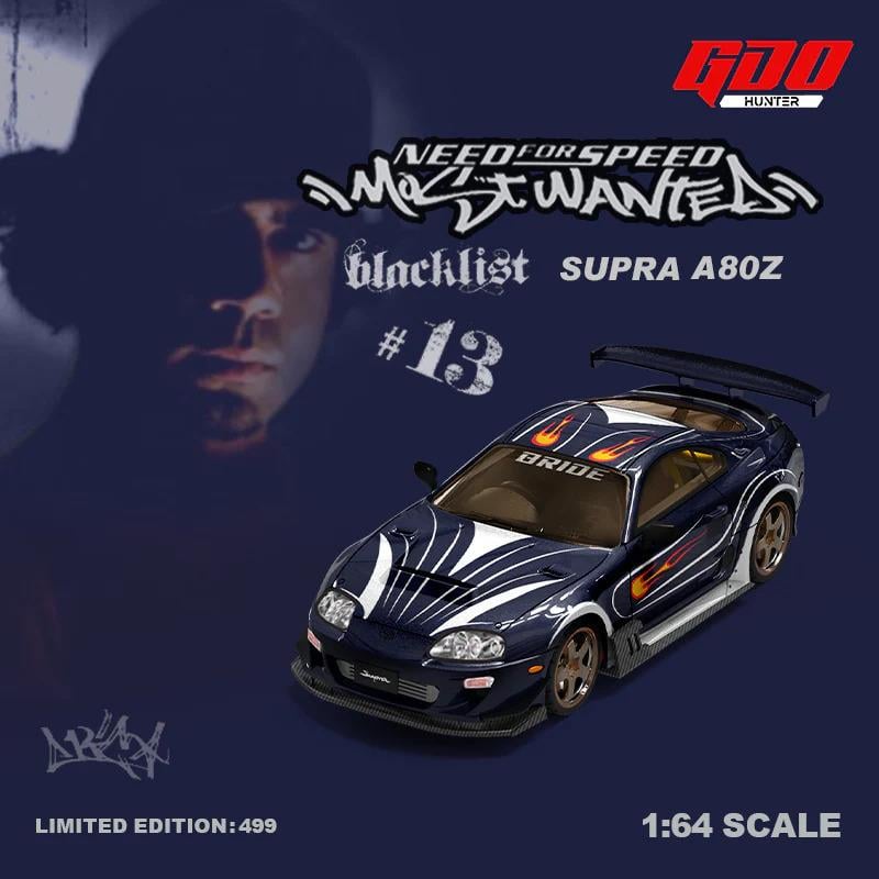 1/64 Toyota Supra A80Z (GDO Hunter)