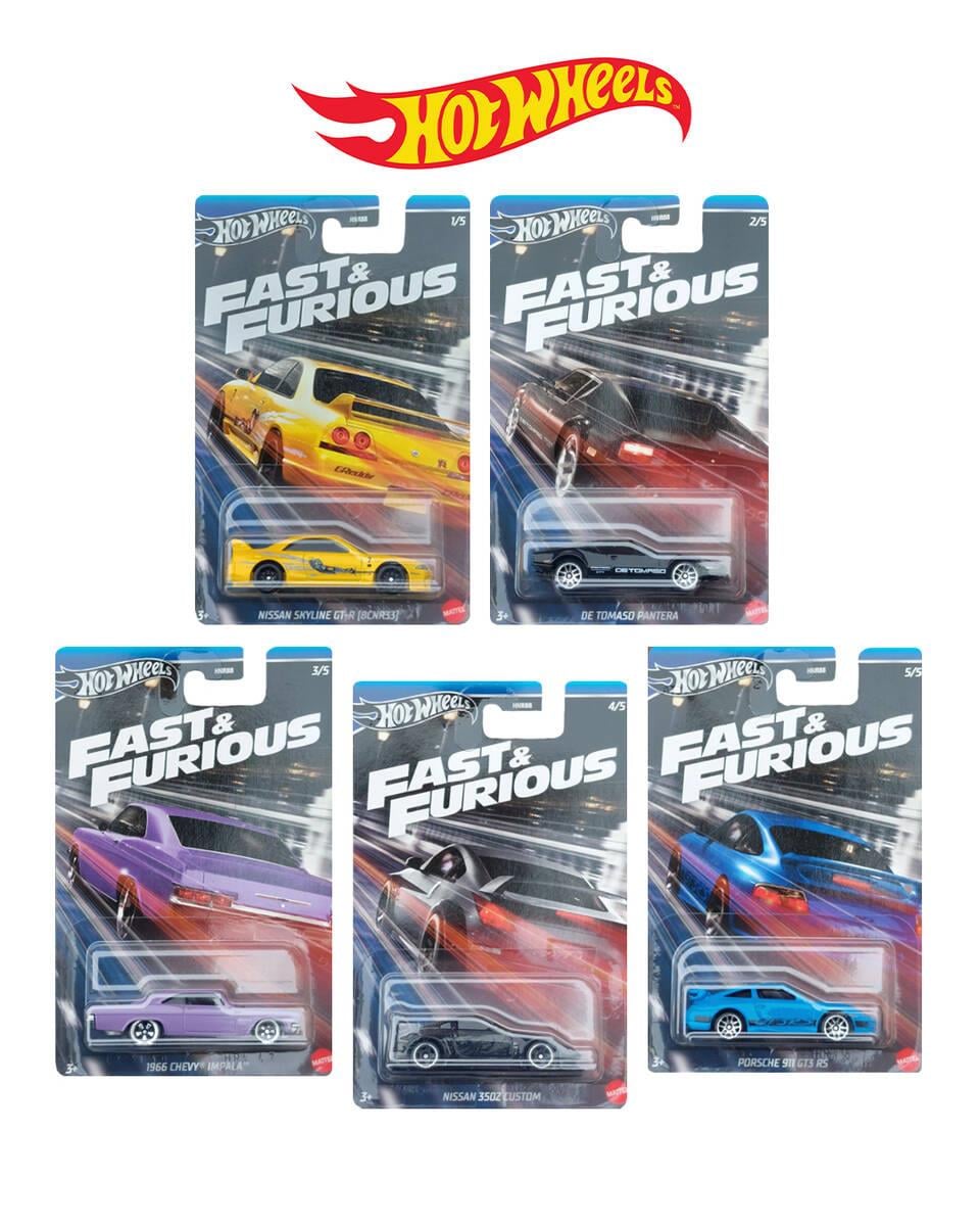 Hot Wheels Fast & Furious Street Racing Set
