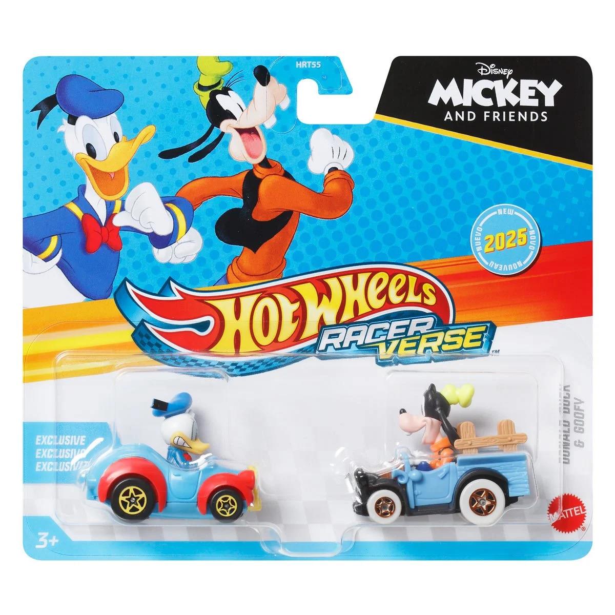 Hot Wheels Racer Verse Donald Duck vs Goofy