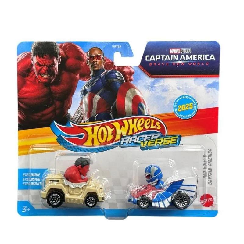 Hot Wheels Racer Verse Red Hulk vs Captain America