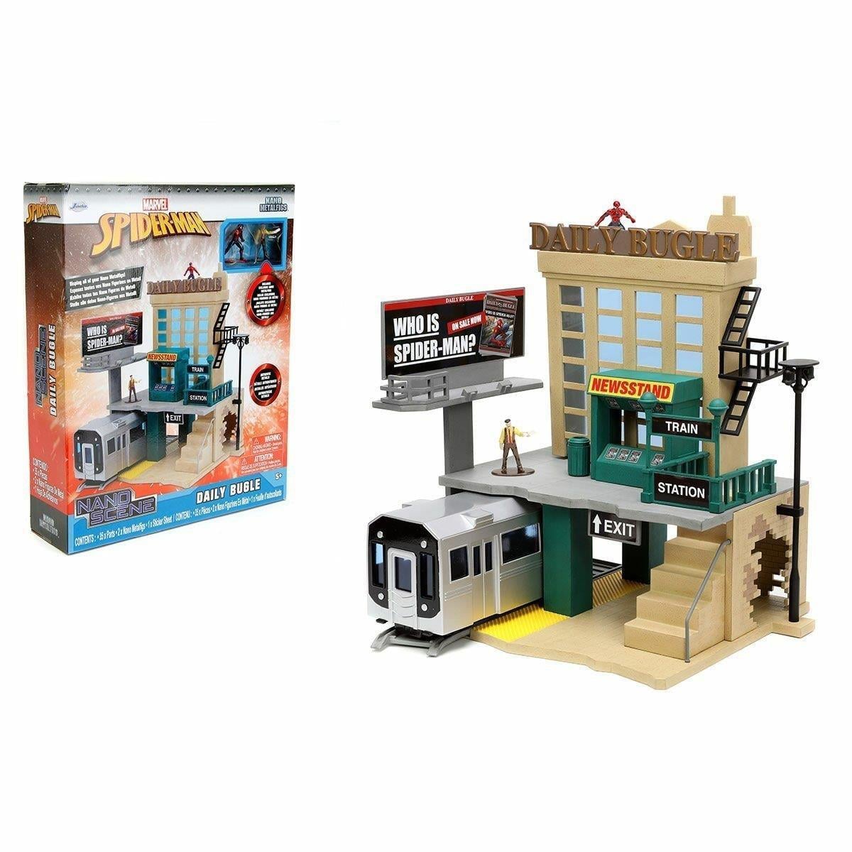 Marvel Spider Man NYC Deluxe Nano Scene