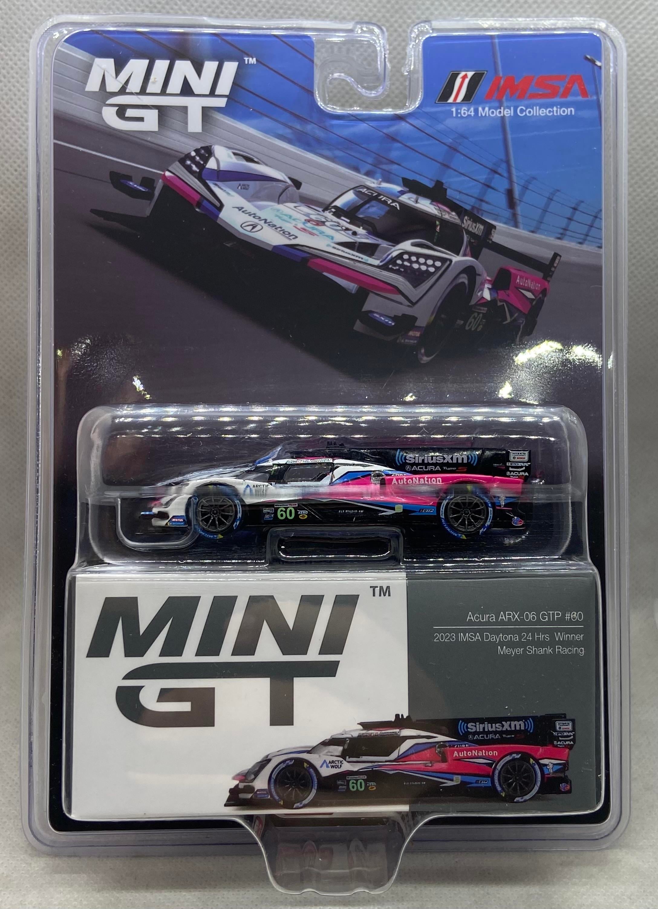 Mijo Exclusive Mini GT ACURA ARX-06 GTP 2023 IMSA Daytona Meyer Shank Racing
