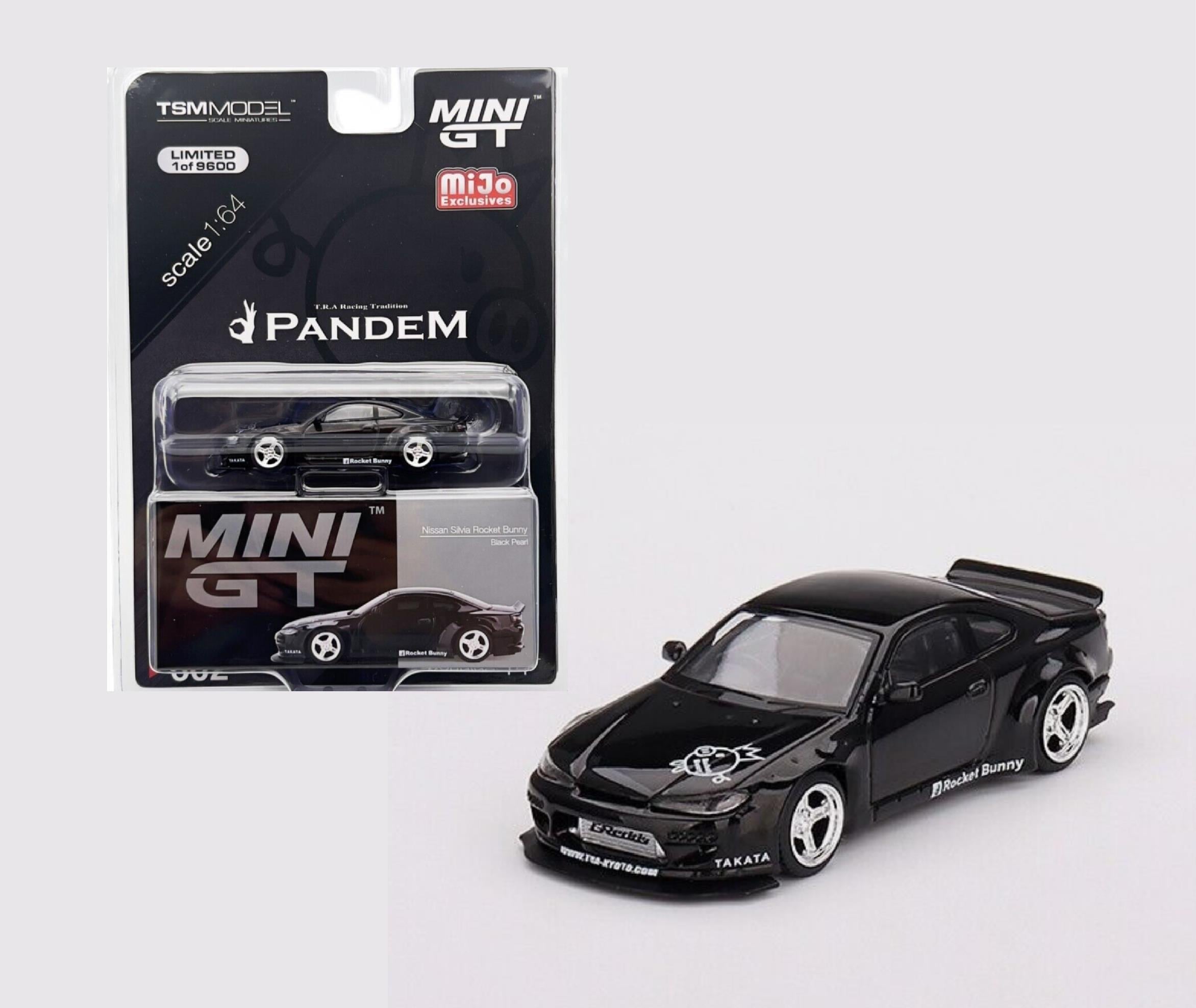 Mijo Exclusive Nissan Silvia Rocket Bunny Black Pearl