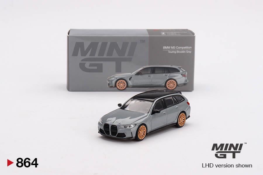 Mini GT 1/64 BMW M3 Competition Touring Brooklyn Grey