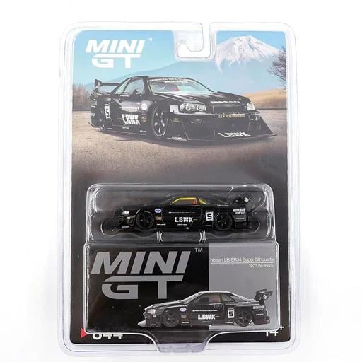 Mini GT 844 Nissan LB-ER34 Super Silhouette Blister