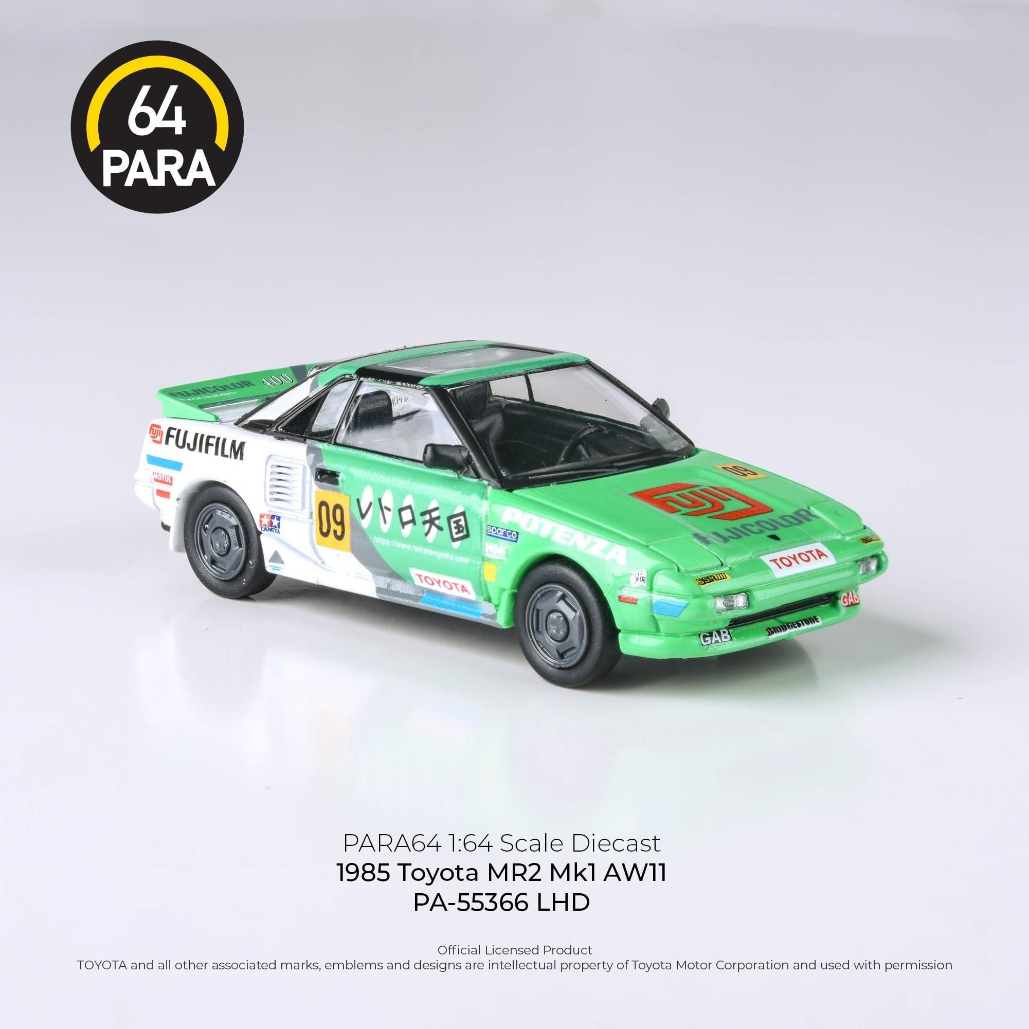 Para64 1985 Toyota MR2 MK1 AW11 Fuji Film