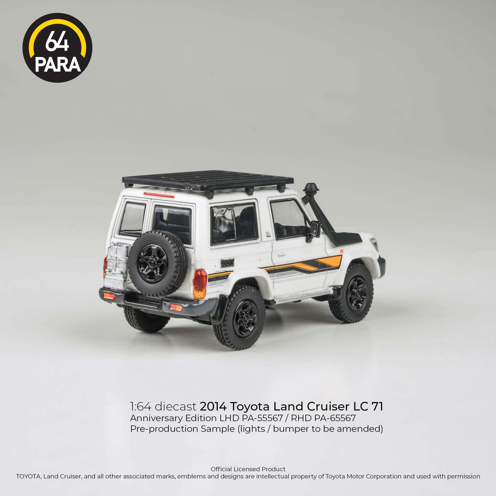 Para64 2023 Toyota Land Cruiser LC71 White Anniversary