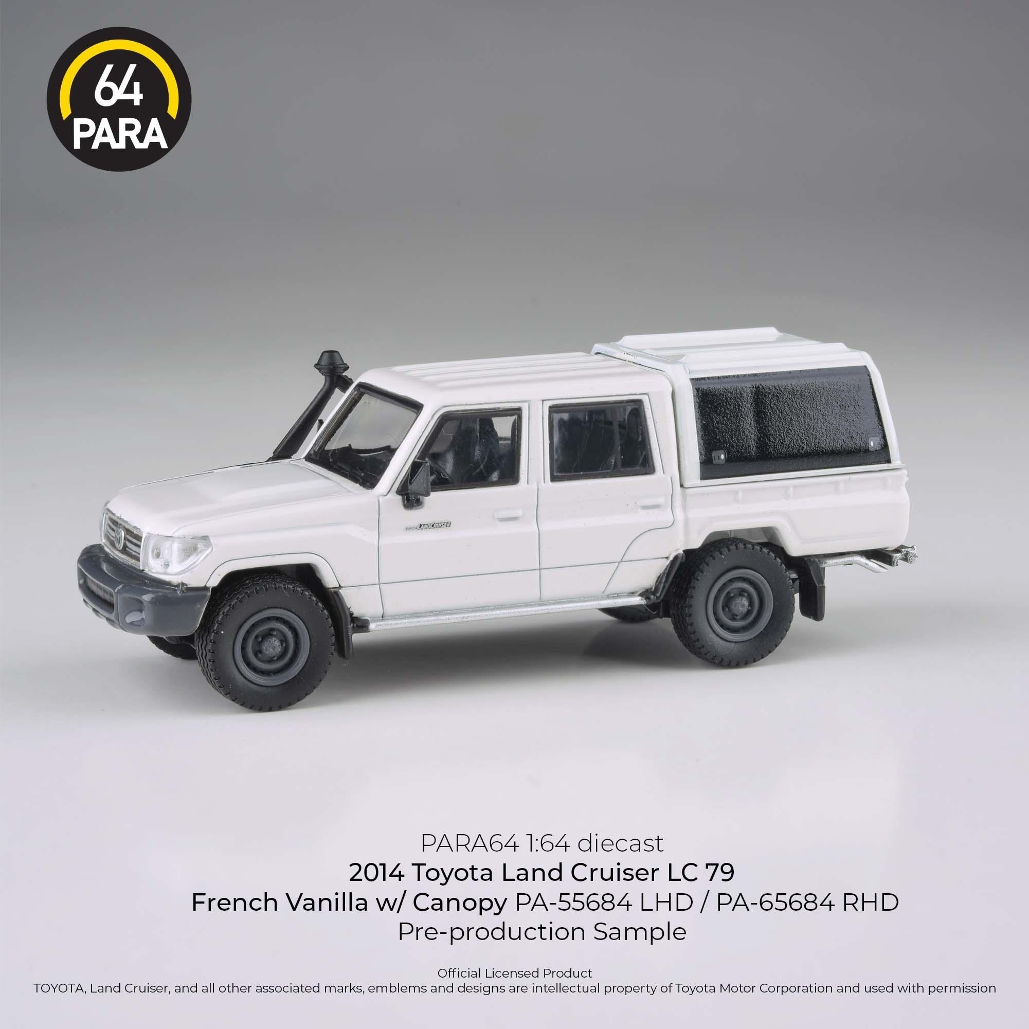 Para64 Toyota Land Cruiser LC 79 2012 French Vanilla with Canopy