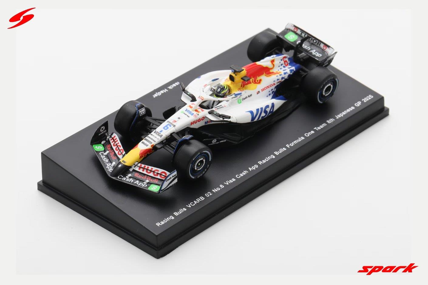Sparky Formula 1 Racing Bulls Vcarb 02 No.6 Japanese GP 8th 2025