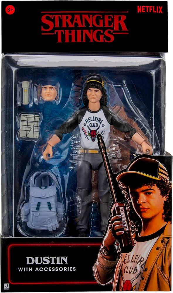 Stranger Things DUSTIN with Accessories 6 Inch 