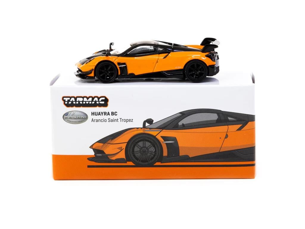 Tarmac Works 1/64 Pagani Huayra BC Arancio Saint Tropez