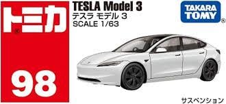 TESLA Model 3 TAKARA TOMY 98