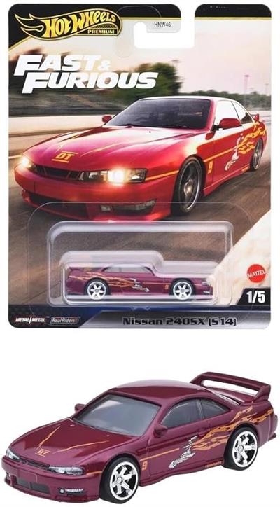 Hot Wheels Premium Fast Furious Nissan Silvia S14