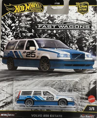 Hot Wheels Premium Fast Wagons Volvo 850 Estate