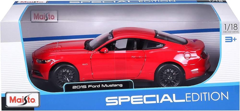 1/18 Ford Mustang 2015 Red (Maisto)