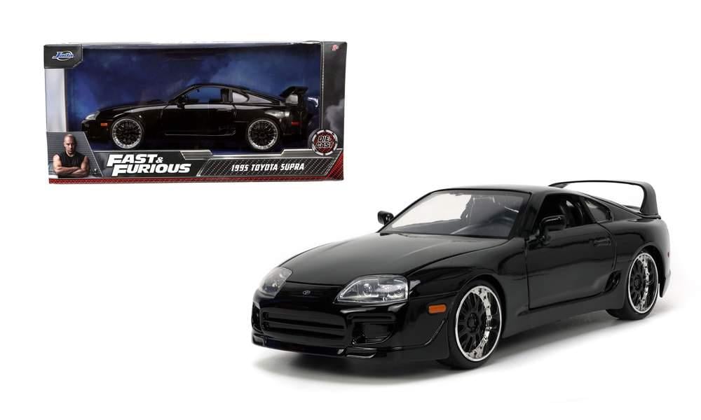 1/24 Brian's Toyota Supra 1995 Black Fast & Furious