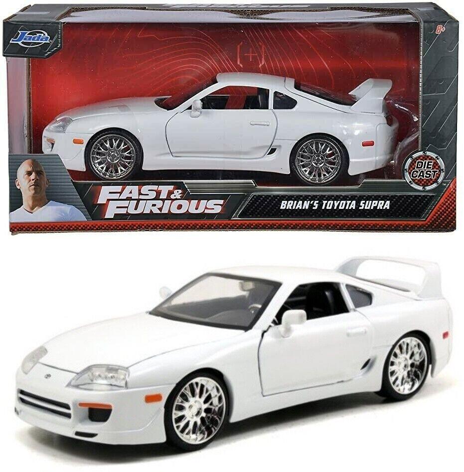 1/24 Fast Furious Brian's Toyota Supra White - JADA