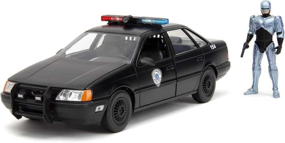 1/24 ROBOCOP & Ford Taurus (Jada)