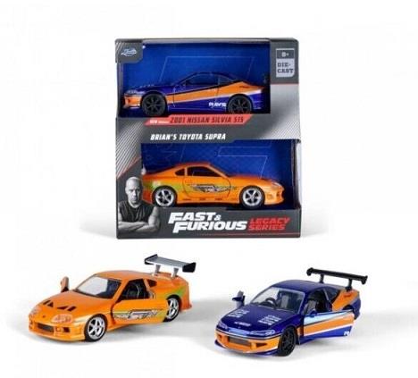 1/32 Fast Furious Toyota Supra & Nissan Silvia S15 (Jada)