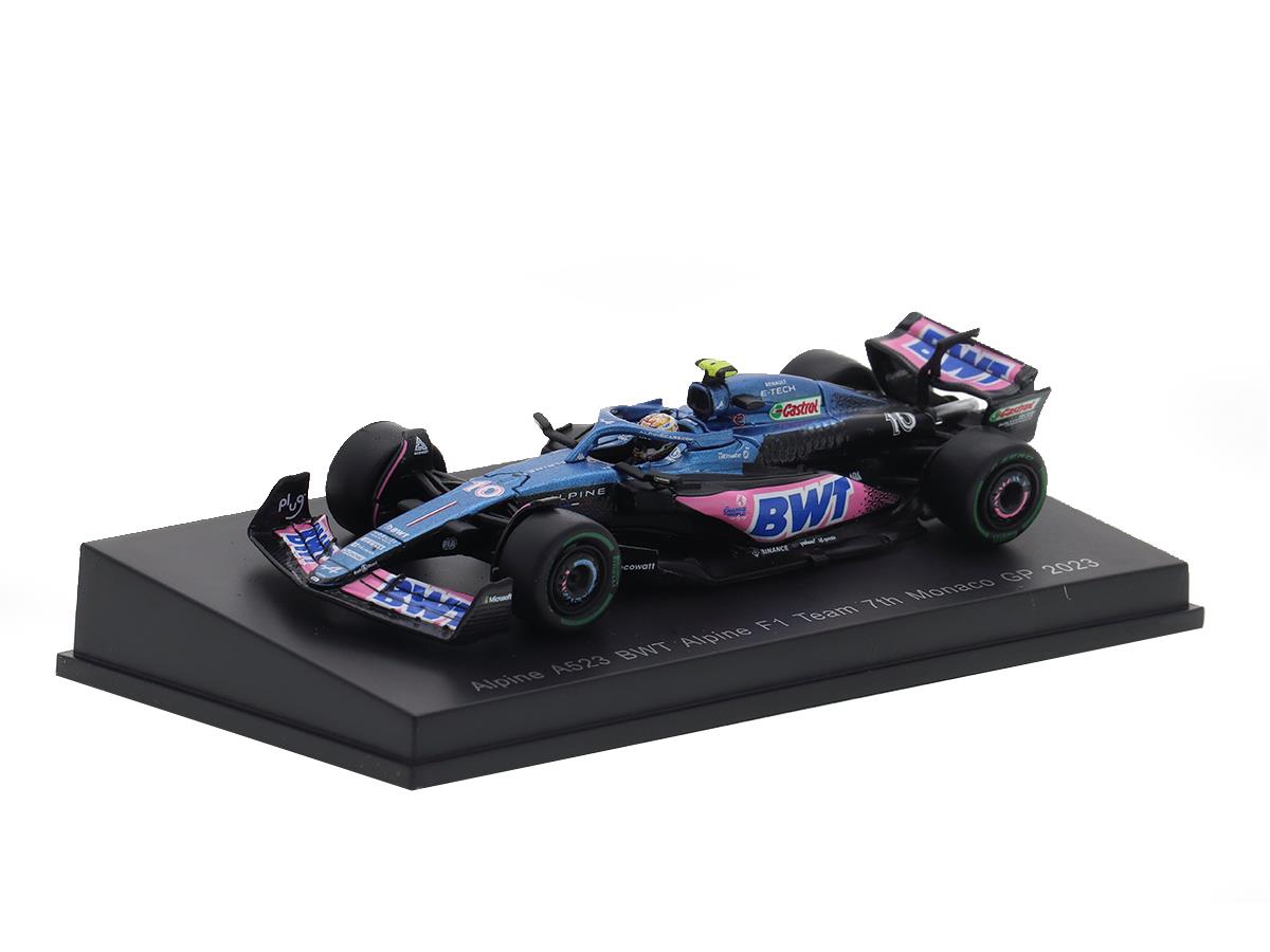 1/64 Alpine BWT 7th Monaco GP 2023 Pierre Gasly - SPARK