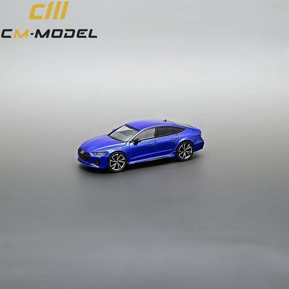 1/64 Audi RS7 Sportback Blue - CM MODEL
