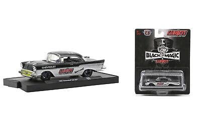 1/64 Chevrolet Bel Air 1957 Black Magic (M2 MACHINES)