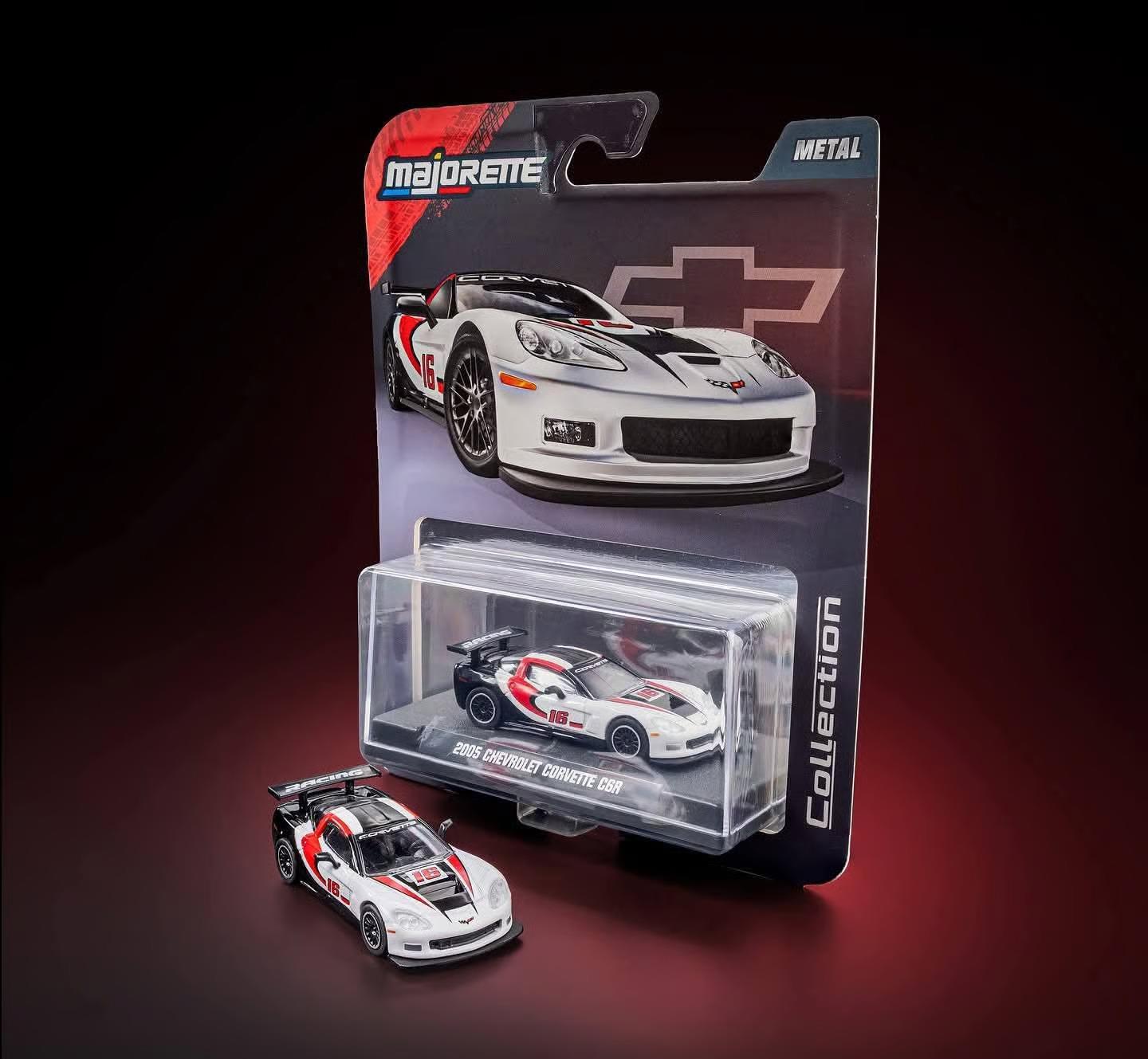 1/64 Chevrolet Corvette C6R 2005-Majorette Collection