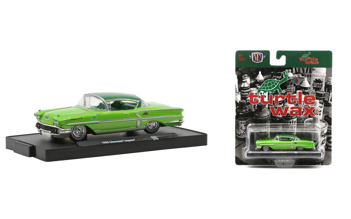 1/64 Chevrolet Impala 1958 Turtle Wax (M2 MACHINES)