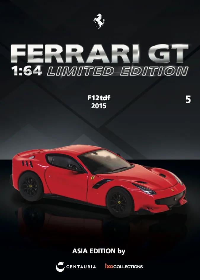 1/64 Ferrari F12tdf  2015 - IXO/Tarmac