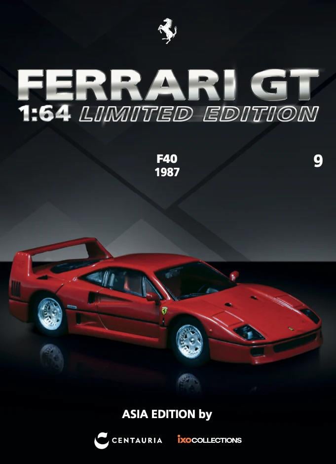 1/64 Ferrari F40 1987 - IXO/Tarmac