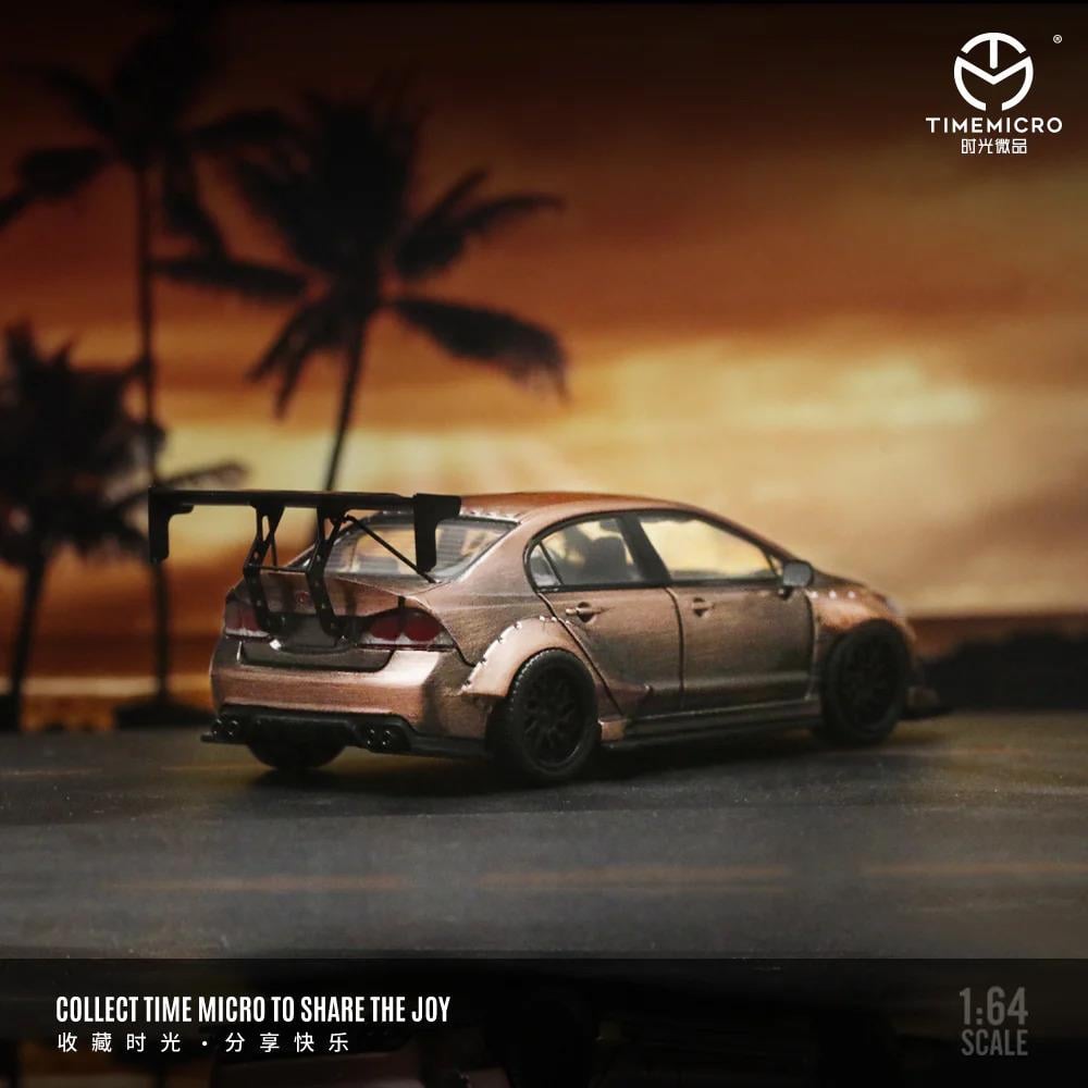 1/64 Honda Civic FD2 Antique Bronze - TIME MICRO