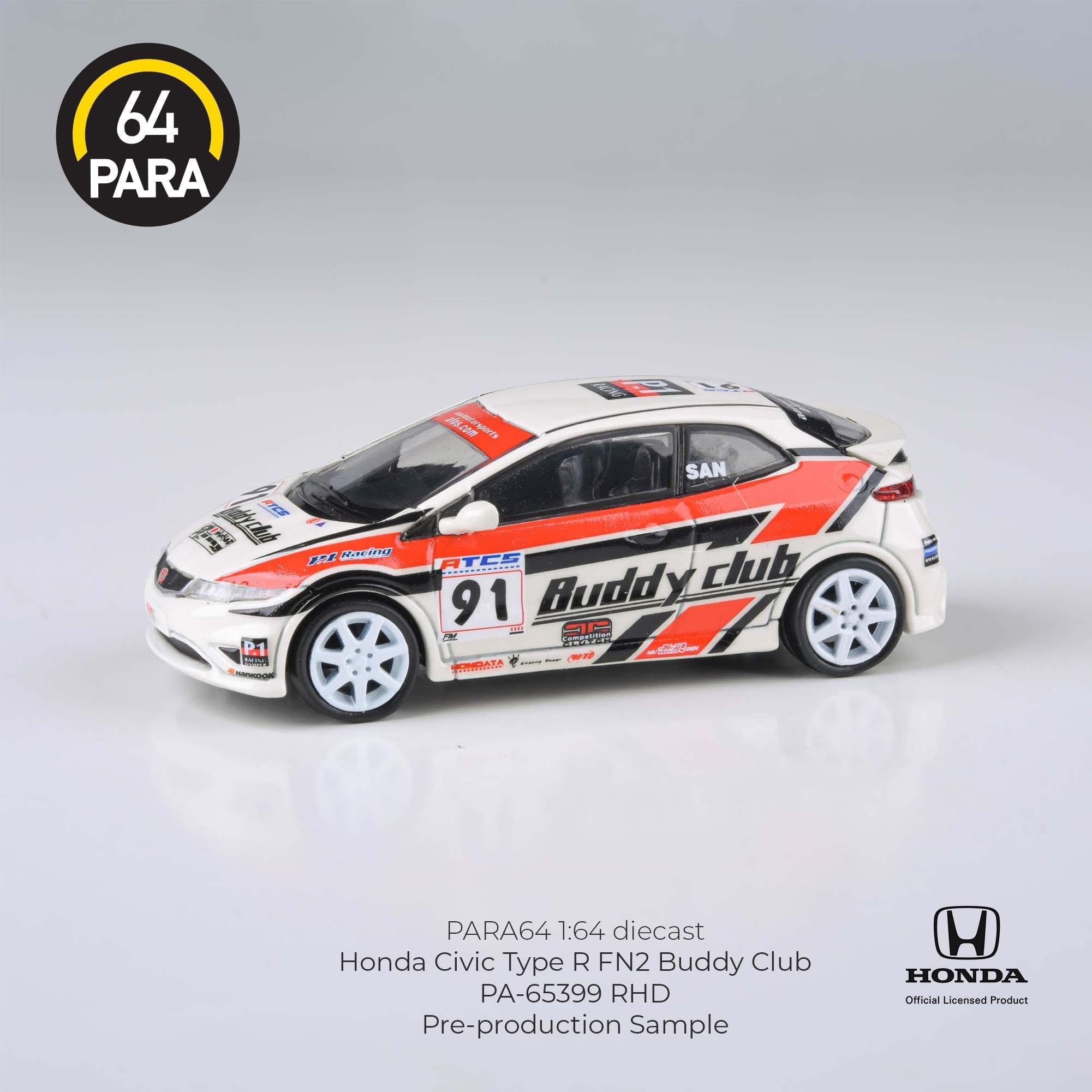 1/64 Honda Civic TYPE R FN2 Buddy Club (Para64)