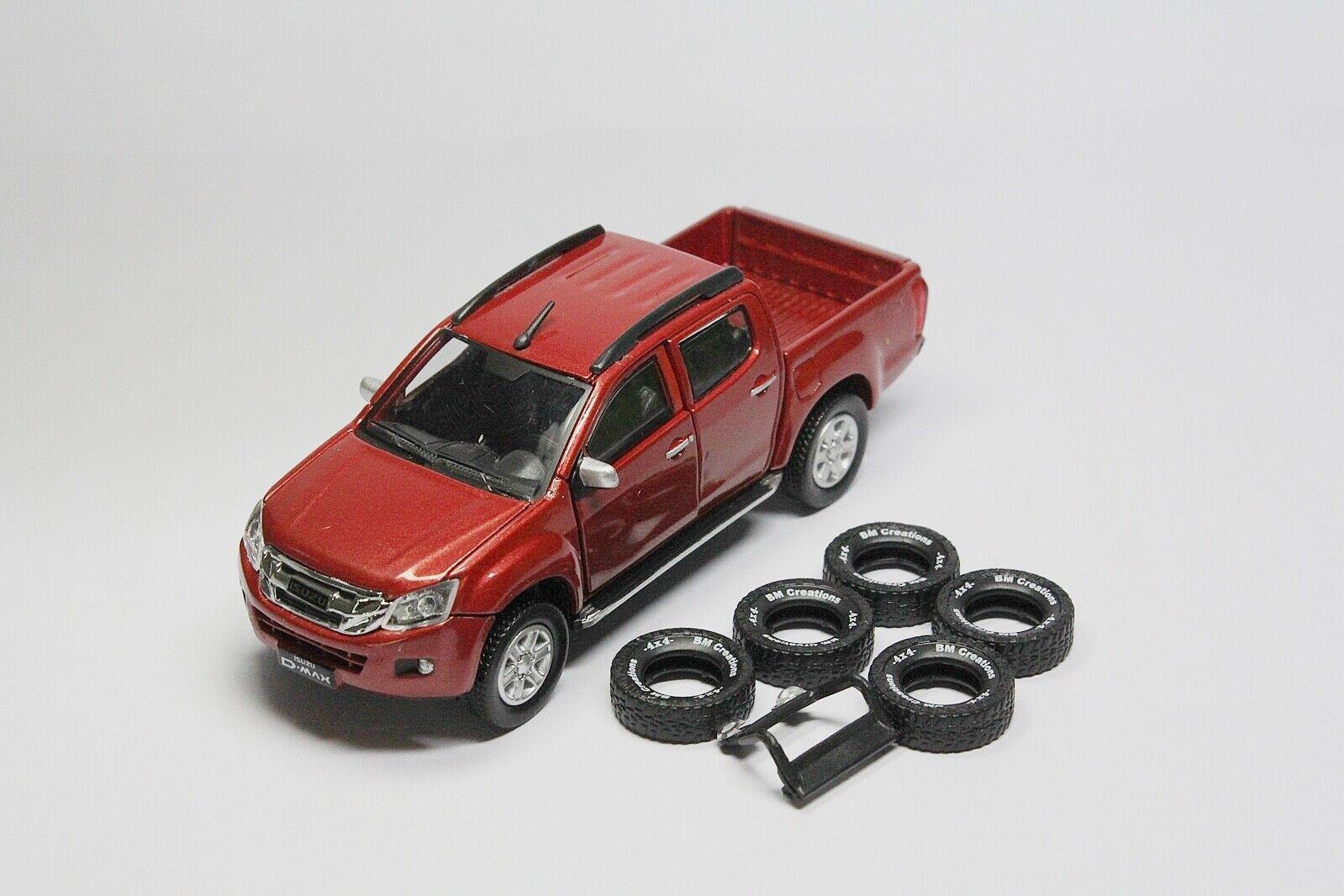 1/64 Isuzu D Max Red - BMC