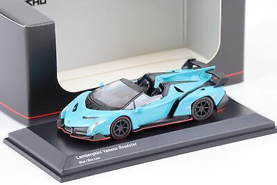 1/64 Kyosho Lamborghini Veneno Roadster Blue