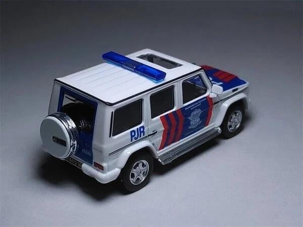 1/64 Kyosho Mercedes Benz G55 AMG Polisi Traffic