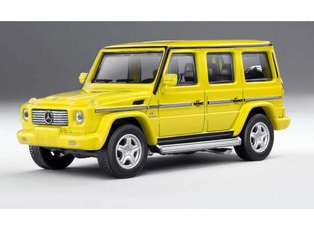1/64 Kyosho Mercedes Benz G55 AMG Yellow