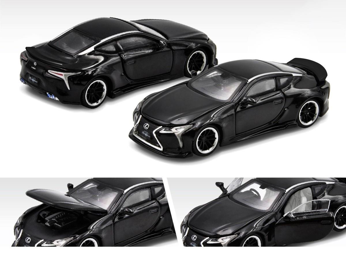 1/64 Lexus LC500 LBWK Dark Black - ERACAR