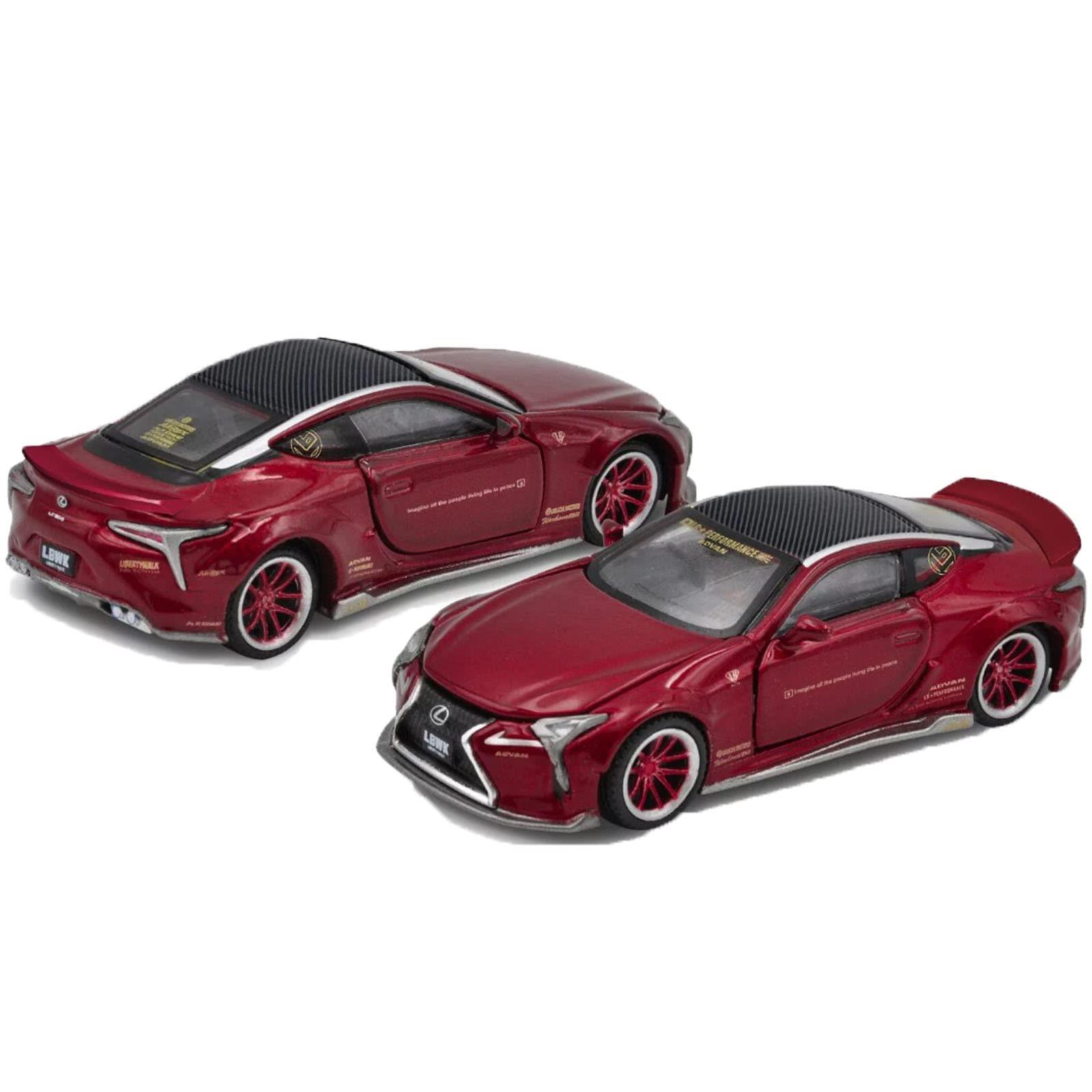 1/64 Lexus LC500 LBWK Metal Red - ERACAR