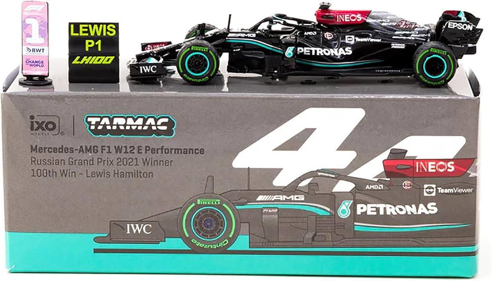 1/64 Mercedes AMG F1 L.Hamilton 2021 Russian GP Winner (TARMAC)