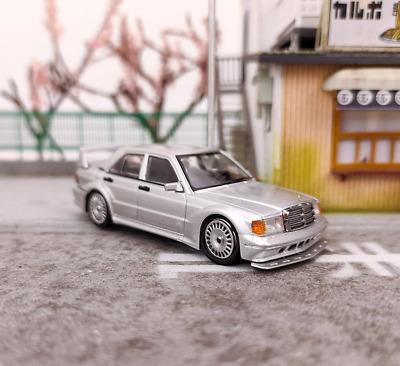 1/64 Mercedes Benz 190E Evo 2.5 Silver (SEEKER)