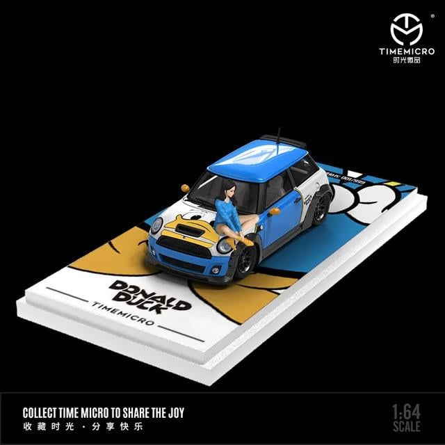1/64 Mini Cooper Donald Duck - TIME MICRO
