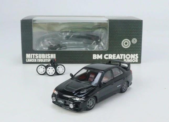 1/64 Mitsubishi Lancer EVO IV Black - BMC