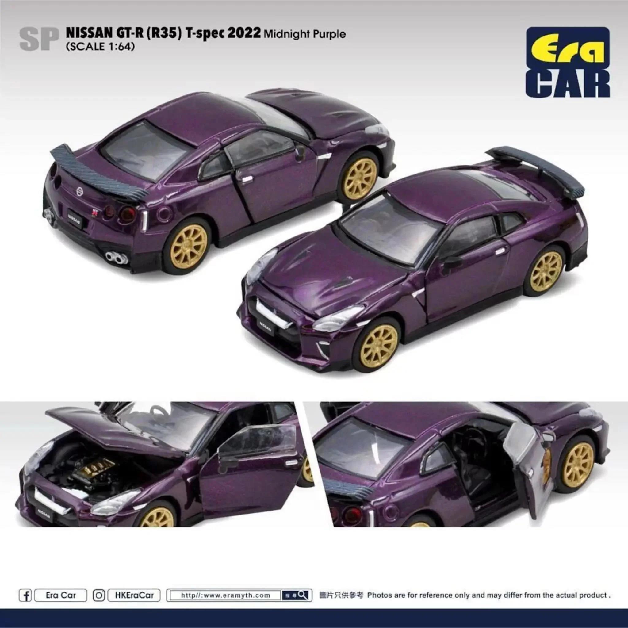 1/64 NISSAN GT-R R35 T-Spec Midnight Purple
