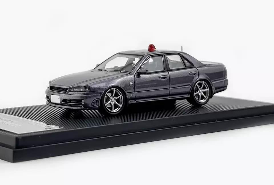 1/64 Nissan GTR ER34 Police Grey - Mortal Models