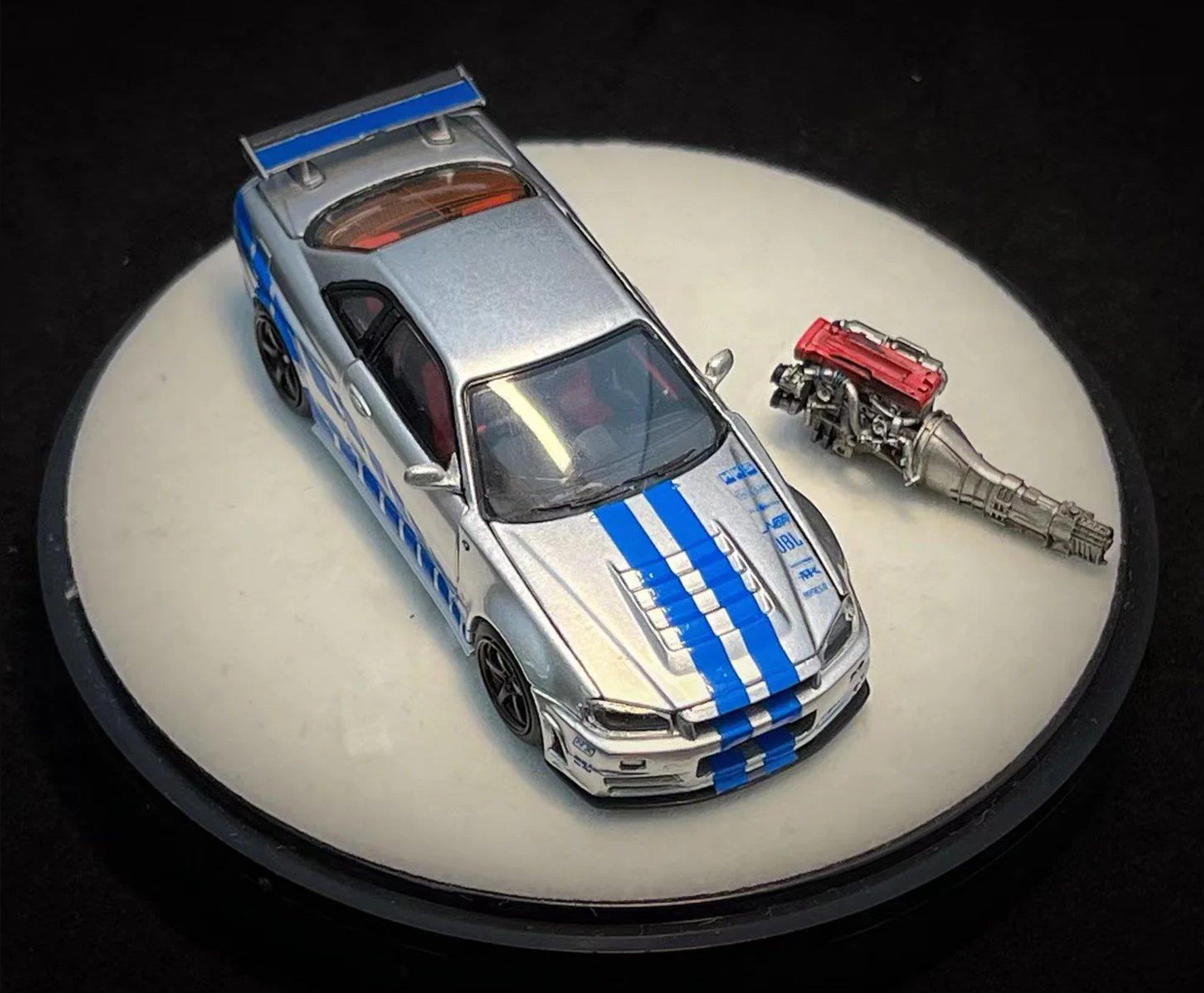 1/64 Nissan GTR R34 Brian's Fast Furious - PGM