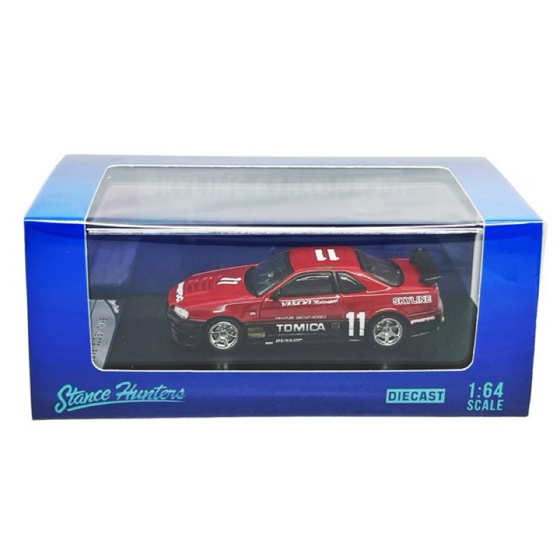 1/64 Nissan GTR R34 TOMICA Livery (Stance Hunters)