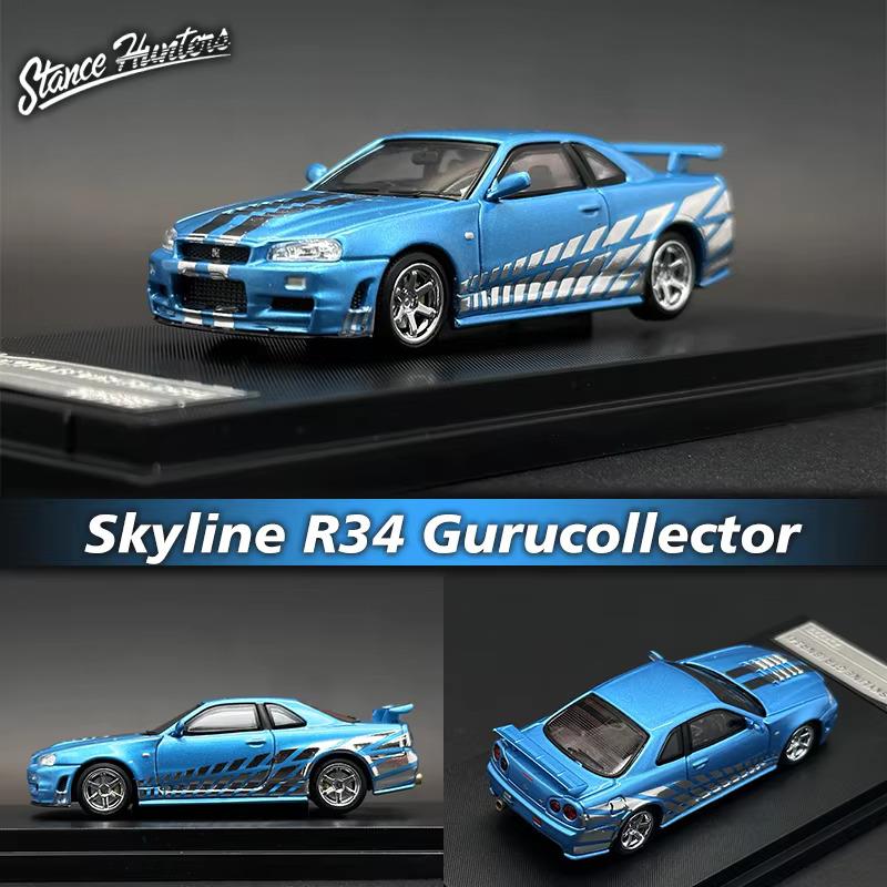 1/64 Nissan R34 GURU COLLECTOR (Stance Hunters)
