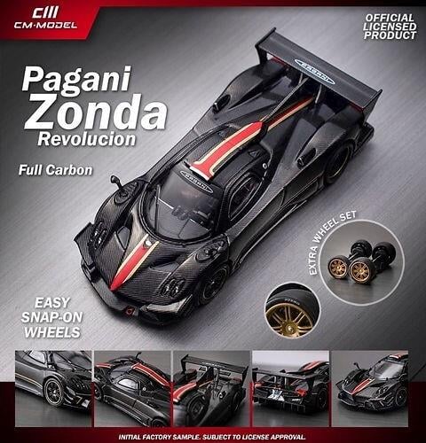 1/64 Pagani Zonda R  (CM MODEL)